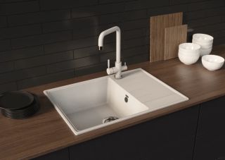 Кухонная мойка Ulgran Quartz Prima 700-06 трюфель